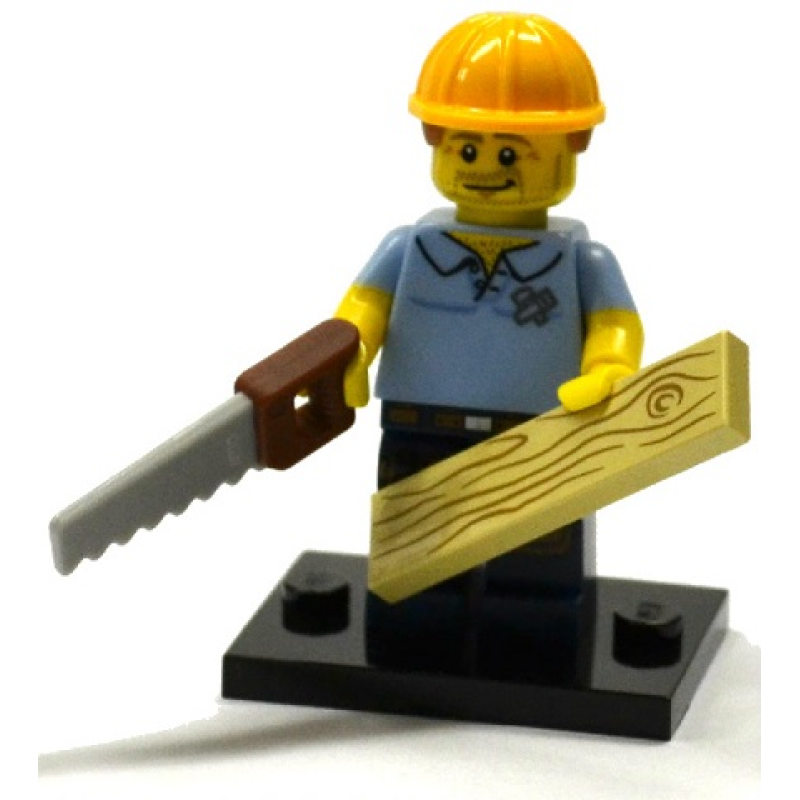 Carpenter, Series 13 (Complete Set with Stand and Accessories)