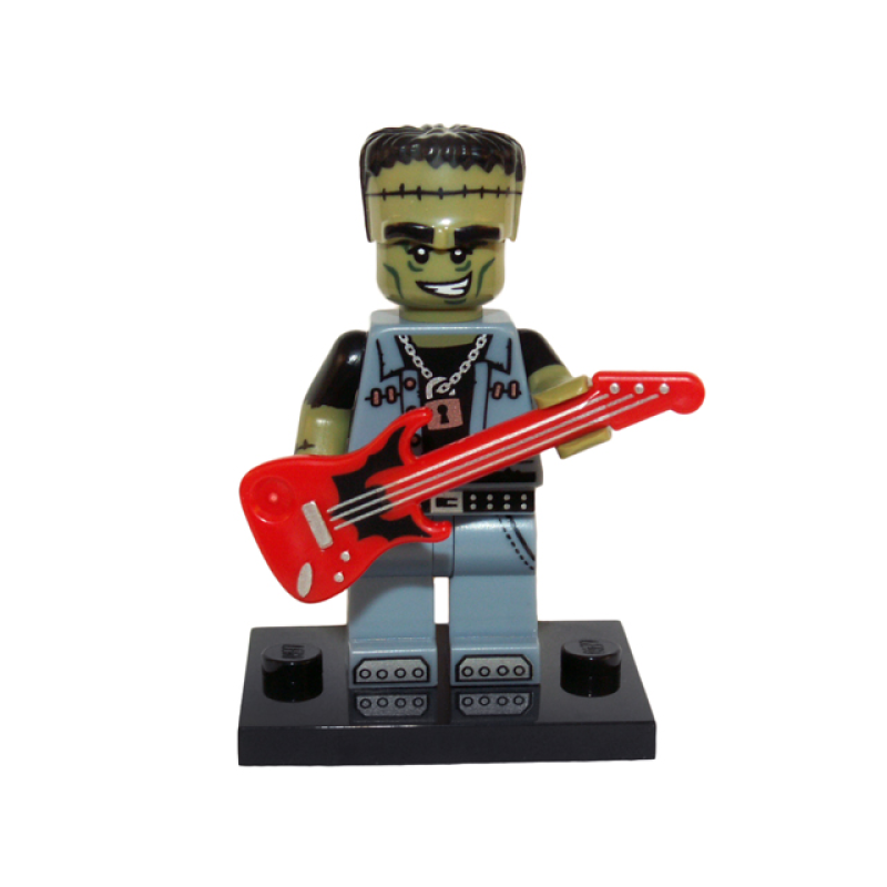 Monster Rocker, Series 14 (Complete Set with Stand and Accessories)