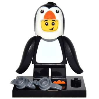 Penguin Boy, Series 16 (Complete Set with Stand and Accessories)
