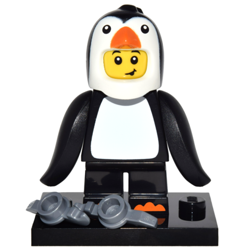 Penguin Boy, Series 16 (Complete Set with Stand and Accessories)