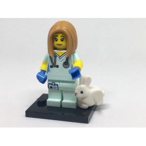 Veterinarian, Series 17 (Complete Set with Stand and Accessories)