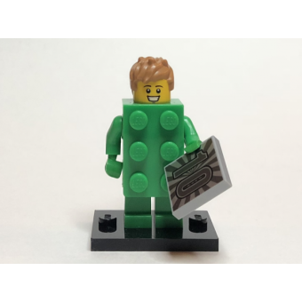 Brick Costume Guy, Series 20 (Complete Set with Stand and Accessories)