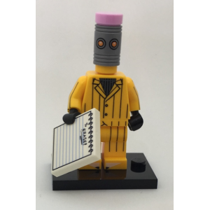 The Eraser, The LEGO Batman Movie, Series 1 (Complete Set with Stand and Accessories)