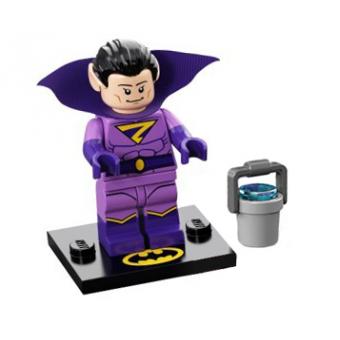 Wonder Twin Zan, The LEGO Batman Movie, Series 2 (Complete Set with Stand and Accessories)