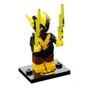 Black Vulcan, The LEGO Batman Movie, Series 2 (Complete Set with Stand and Accessories)