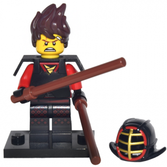 Kai Kendo, The LEGO Ninjago Movie (Complete Set with Stand and Accessories)