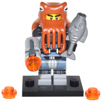 Shark Army Octopus, The LEGO Ninjago Movie (Complete Set with Stand and Accessories)