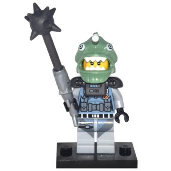 Shark Army Angler, The LEGO Ninjago Movie (Complete Set with Stand and Accessories)