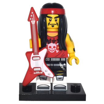 Gong & Guitar Rocker, The LEGO Ninjago Movie (Complete Set with Stand and Accessories)