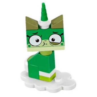 Queasy Unikitty, Unikitty!, Series 1 (Complete Set with Stand)