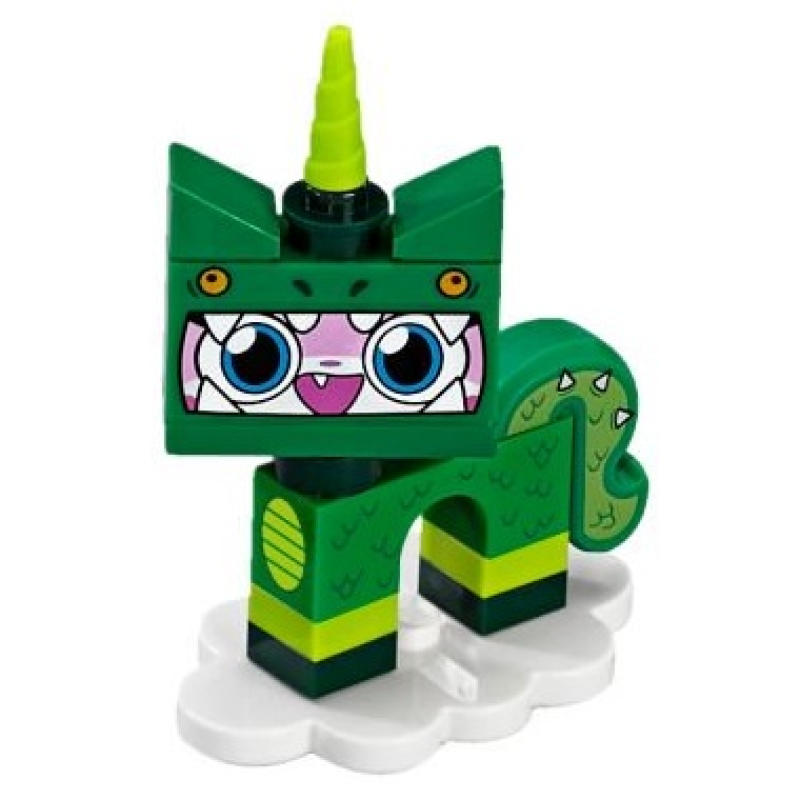 Dinosaur Unikitty, Unikitty!, Series 1 (Complete Set with Stand)