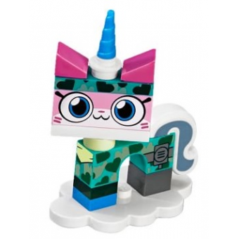 Camouflage Unikitty, Unikitty!, Series 1 (Complete Set with Stand)