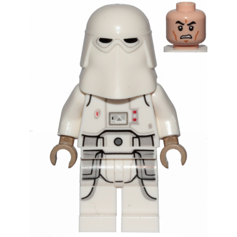 Snowtrooper, Printed Legs, Dark Tan Hands