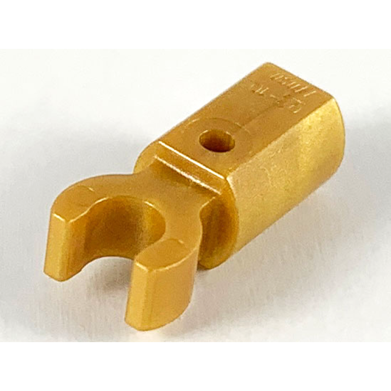 Staaf Houder met clip Pearl Gold