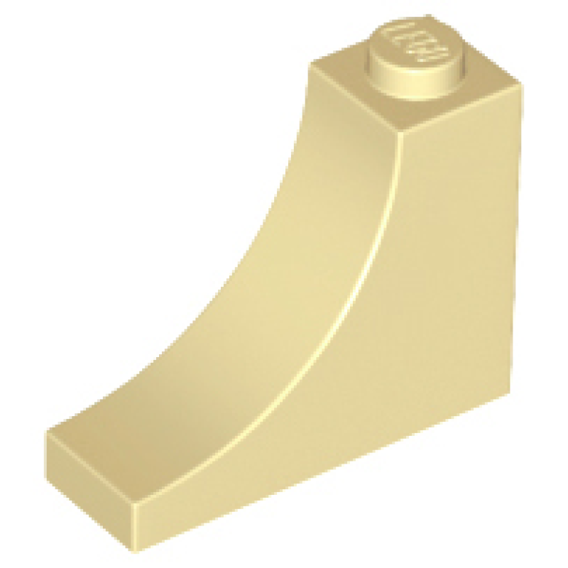 Boog 1x3x2 omgekeerd Tan