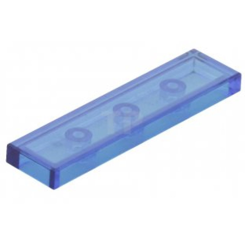Tegel 1x4 Trans Dark Blue