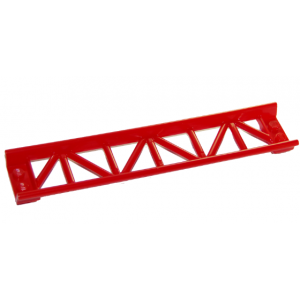 Trein rails roller coaster recht 16L Red