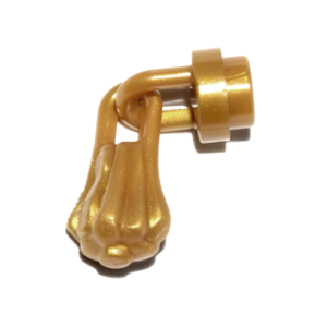 Ketting met Kwast Pearl Gold