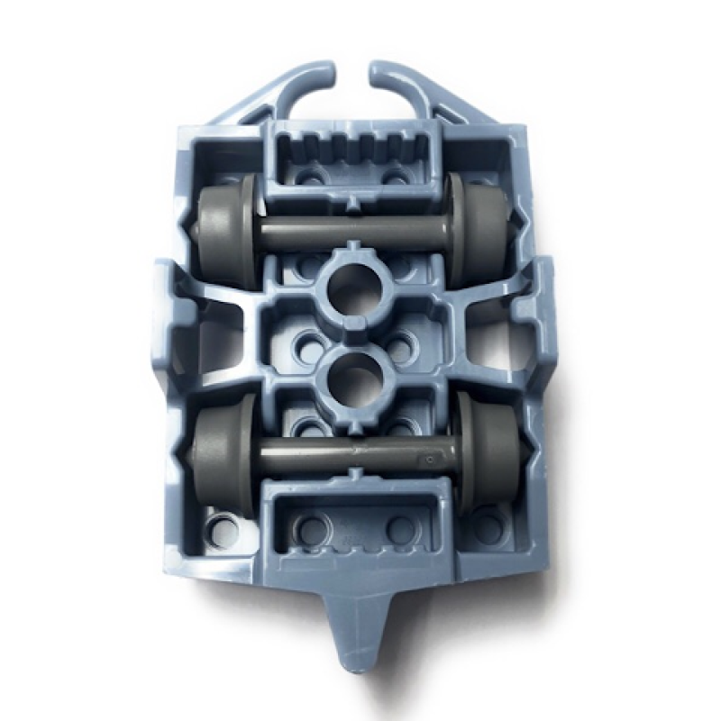 Voertuig, Basis 4x5 Roller Coaster Wagen Sand Blue