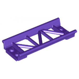 Trein rails roller coaster recht 8L Dark Purple