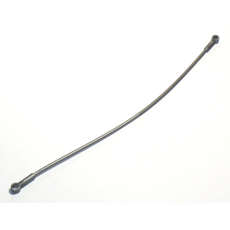 Slang, Flexibel 22L met 2 koppel einden (zipline) Flat Silver