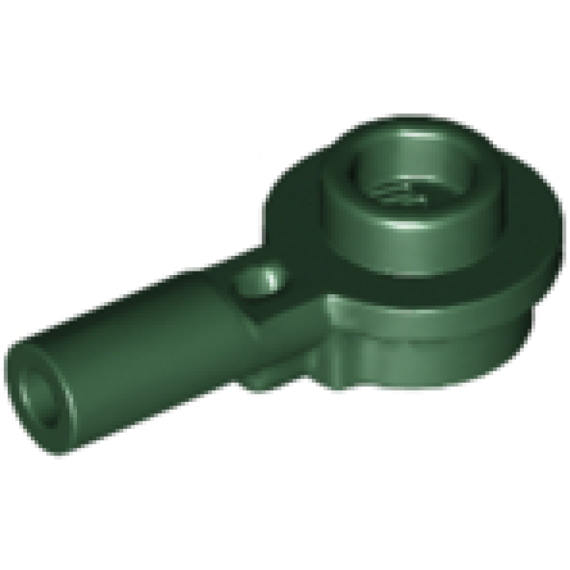 Staaf 1L met 1x1 ronde plaat Dark Green