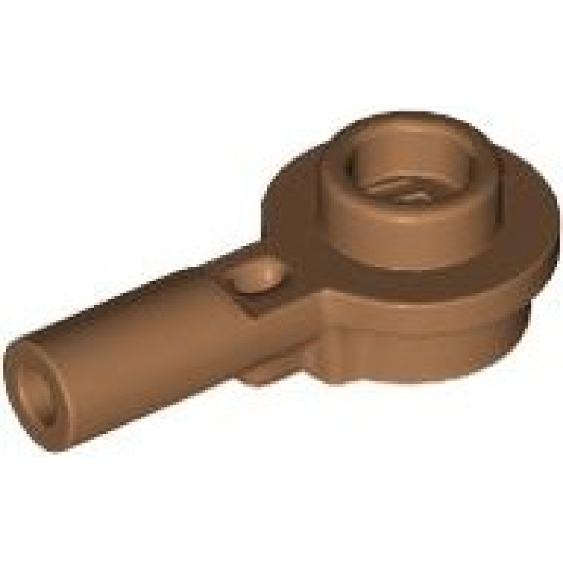 Staaf 1L met 1x1 ronde plaat Medium Nougat