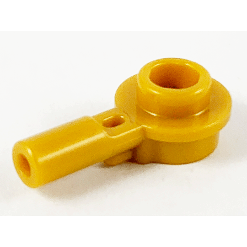 Staaf 1L met 1x1 ronde plaat Pearl Gold