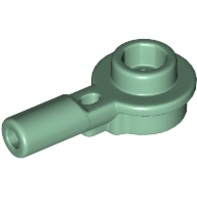 Staaf 1L met 1x1 ronde plaat Sand Green