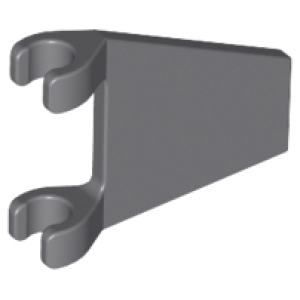 Vlag 2x2 vierhoekig Dark Bluish Gray