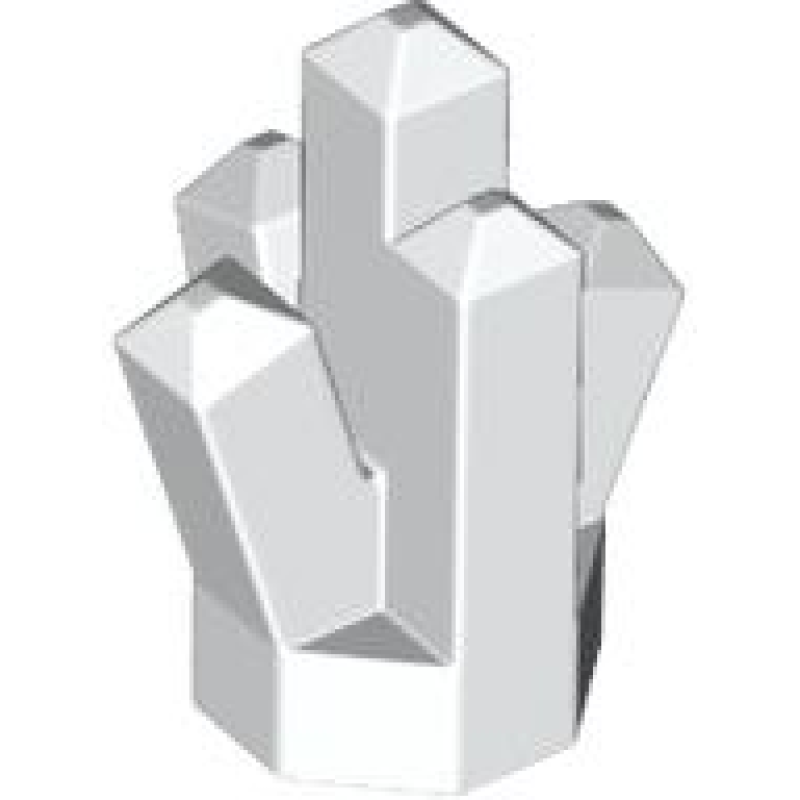 Rots 1x1 Kristal 5 punten White