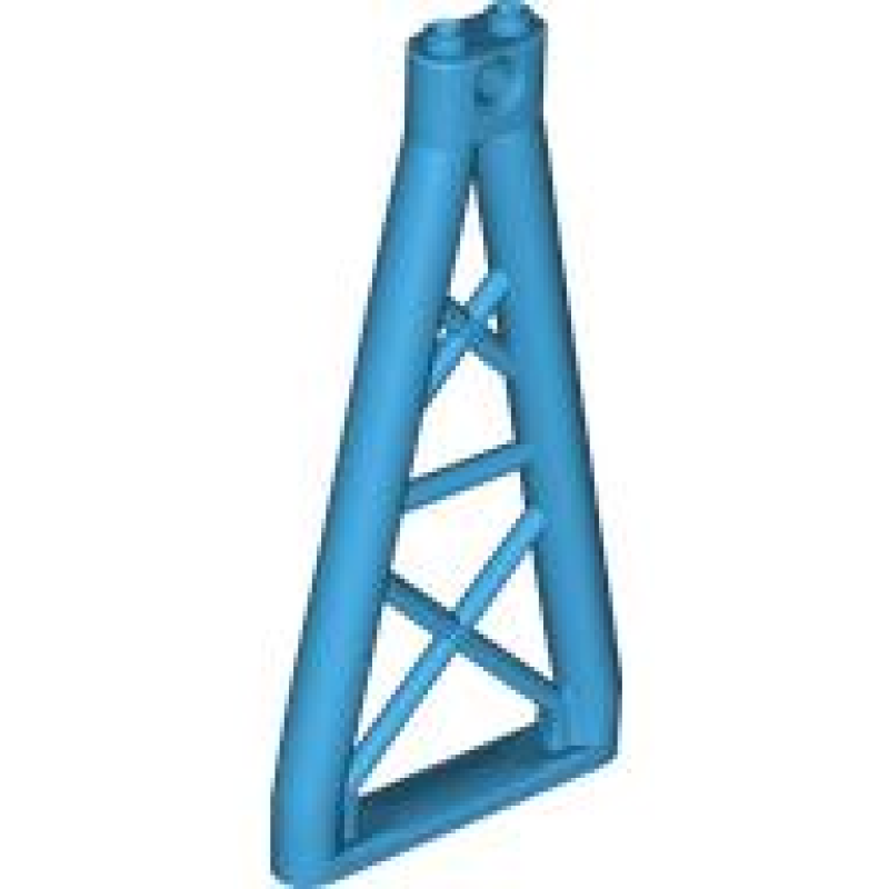 Steun 1x6x10 Driehoekige Balk Dark Azure