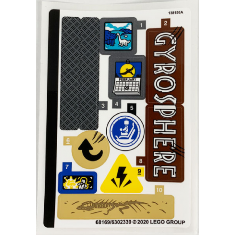 Stickers voor set 75941