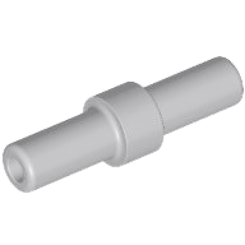 Staaf 2L met stopring Light Bluish Gray