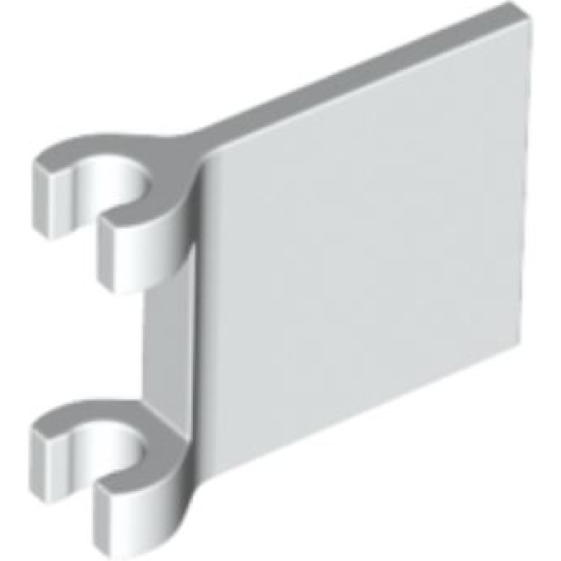 Vlag 2x2 vierkant White