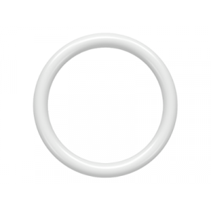 Rubberen Riem (elastiek) Klein, Ongeveer 2x2 White
