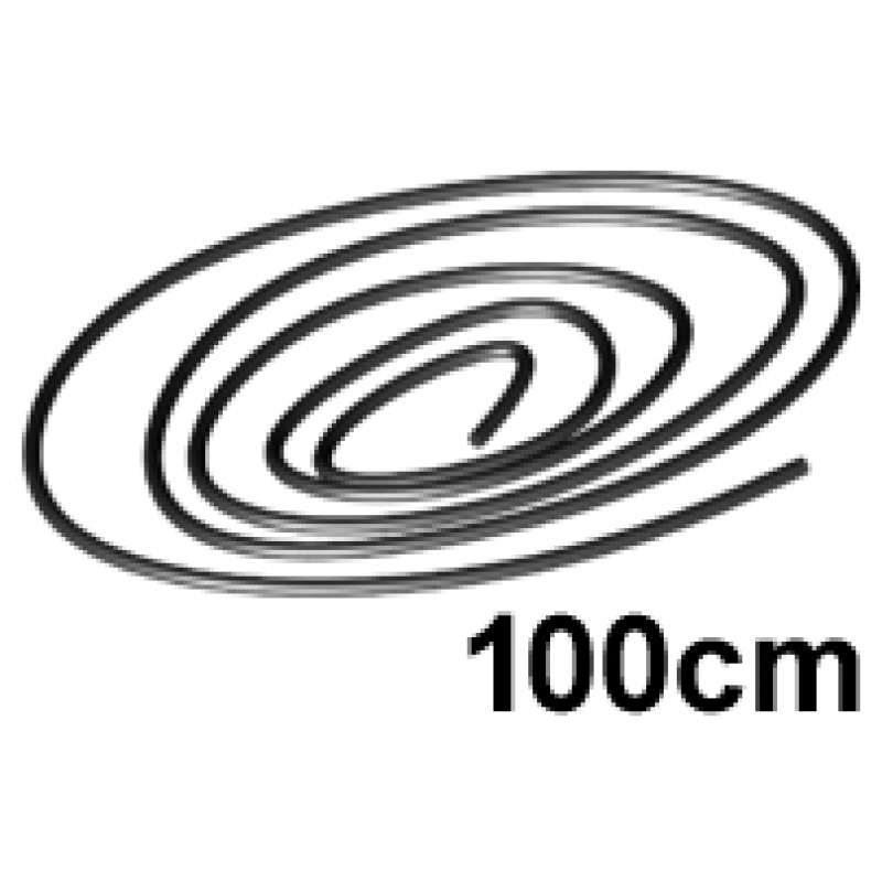 Draad, Koord 100 cm Black