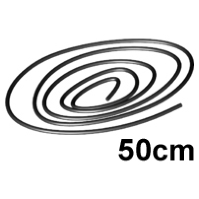 Draad, Koord 50cm Black