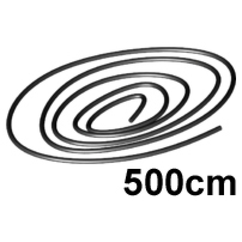 Draad, koord 500 cm Black