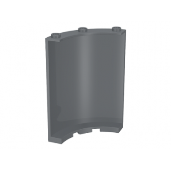 Cylinder Kwart 4x4x6 Dark Bluish Gray