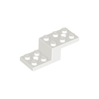 Plaat, Hoek 5x2x1 1/3 White