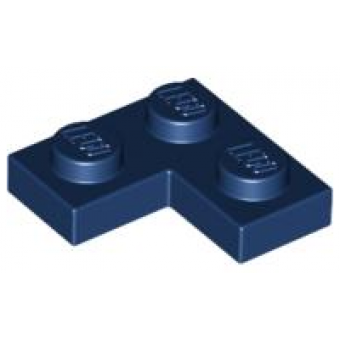 Plaat, Hoek 2x2 Dark Blue