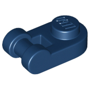 Plaat, Rond 1x1 met handvat Dark Blue