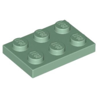 Plaat 2x3 Sand Green