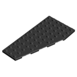 Wig, Plaat 12x6 links Black