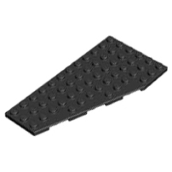 Wig, Plaat 12x6 links Black