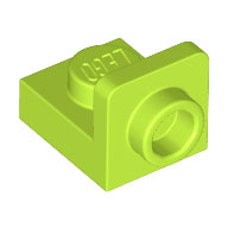 Plaat, Hoek Omgekeerd 1x1 - 1x1 Lime