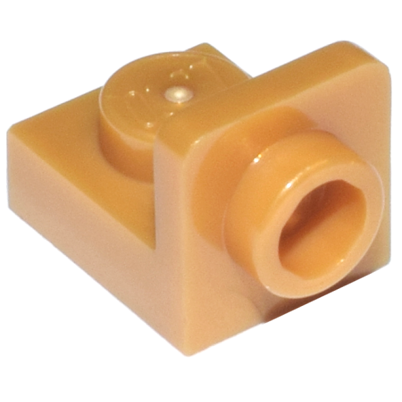 Plaat, Hoek Omgekeerd 1x1 - 1x1 Pearl Gold