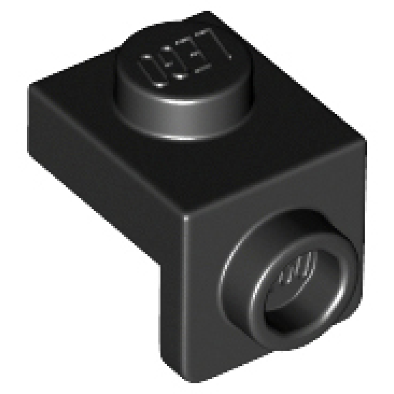 Plaat, Hoek 1x1 - 1x1 Black