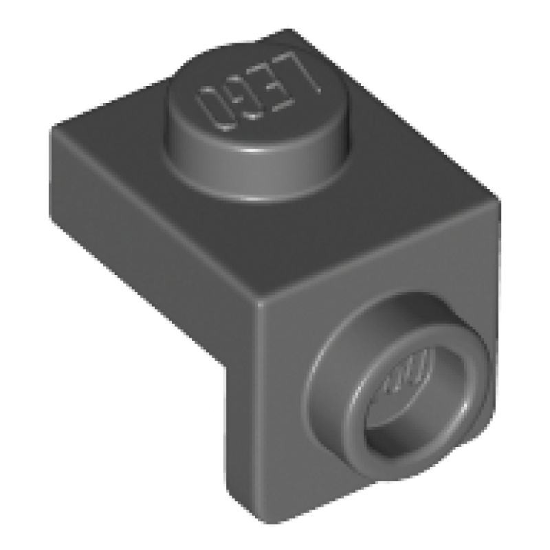 Plaat, Hoek 1x1 - 1x1 Dark Bluish Gray